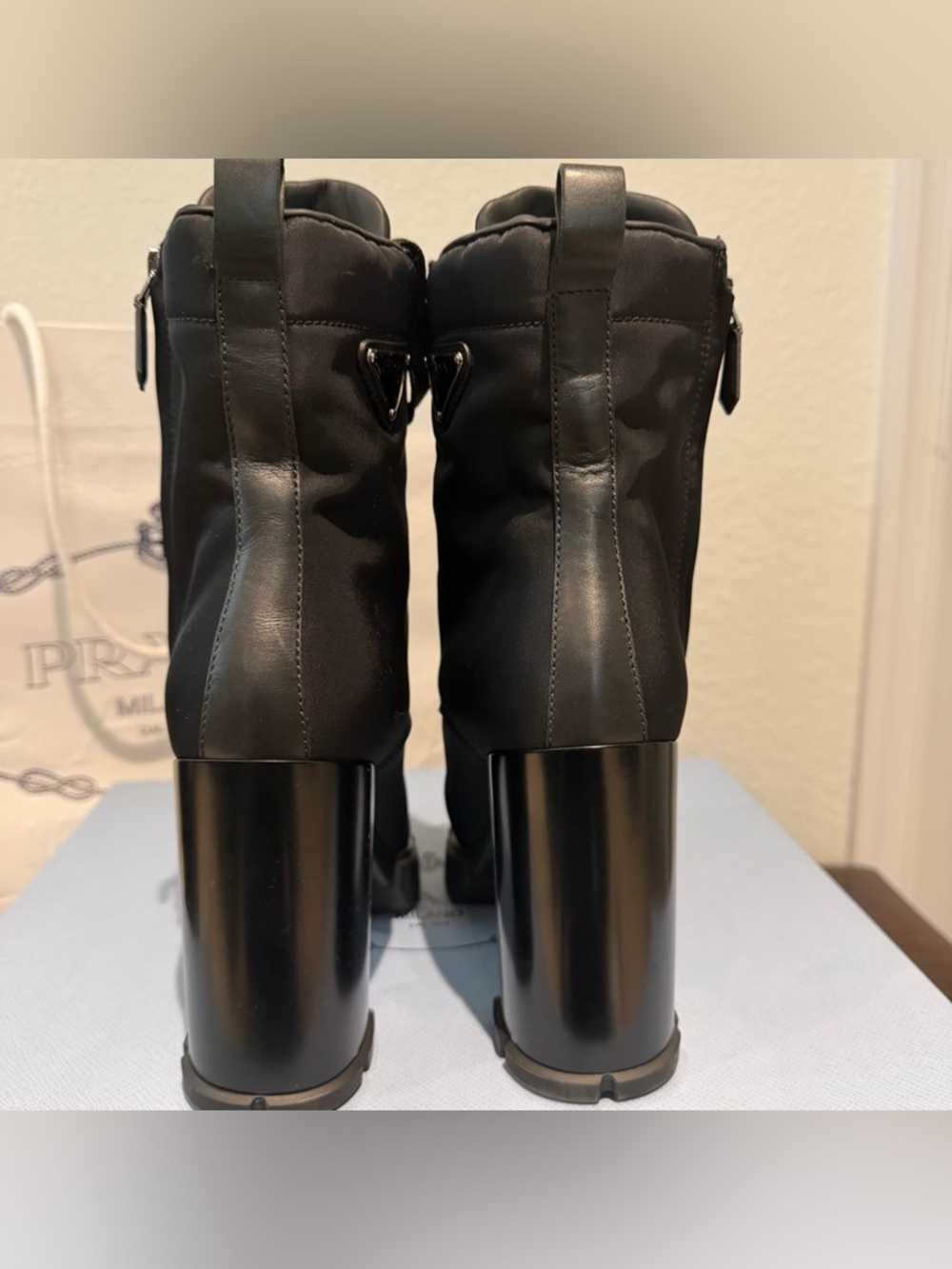 Like New Prada Nylon Boots - Picture 13 of 15
